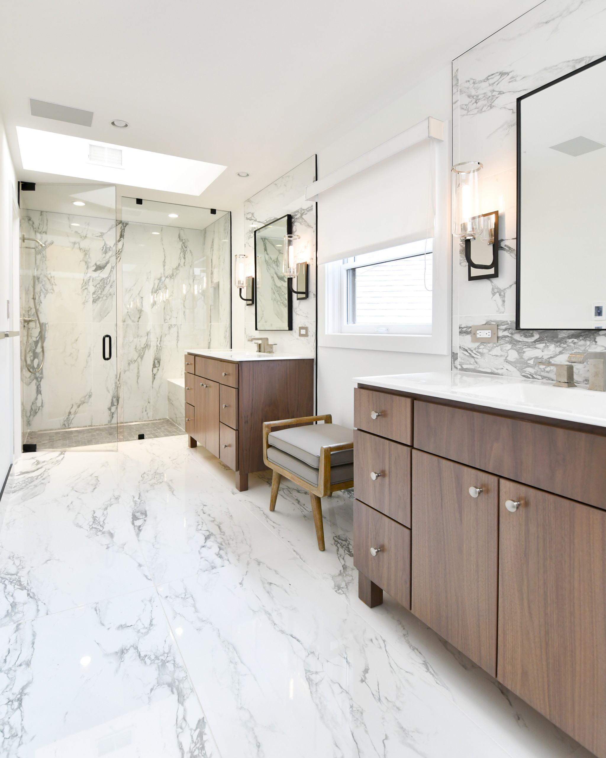 Fab Master Bathroom and Spacious Closet in  Vienna, Va