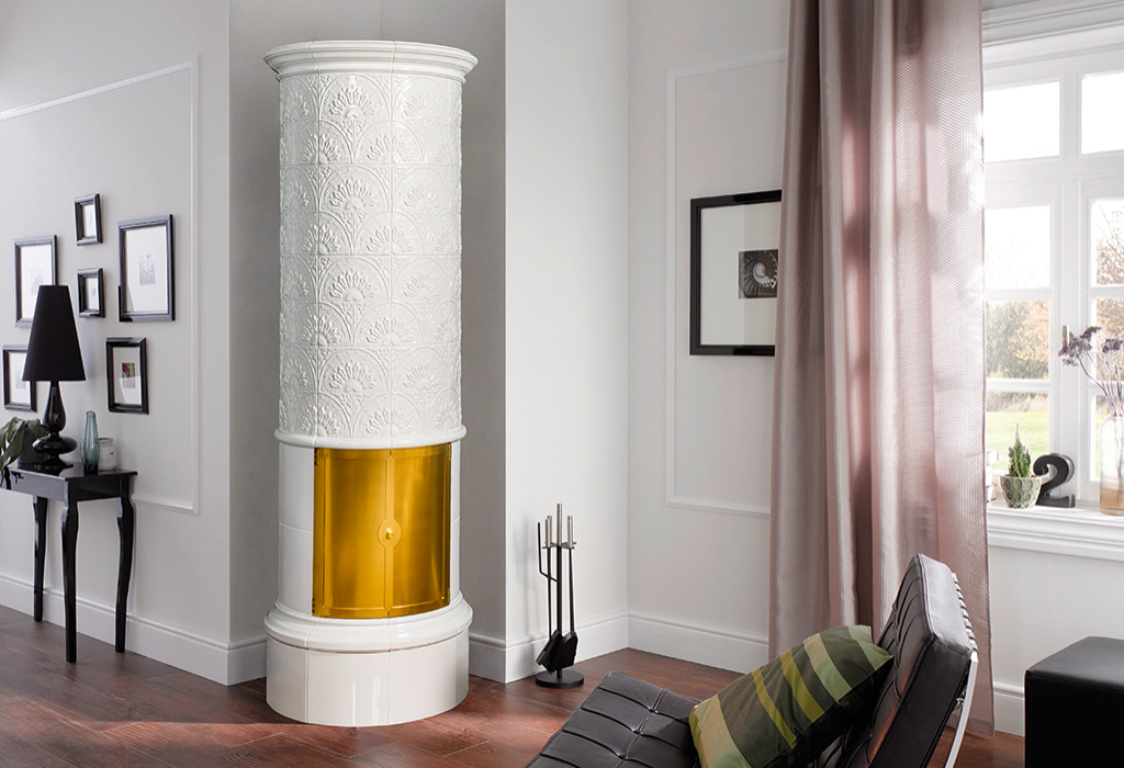 Изразцовые камины и печи