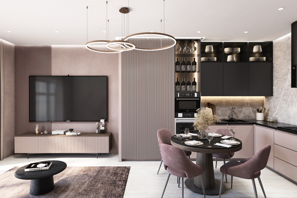 КВАРТИРА В СТИЛЕ МОДЕРН 70М