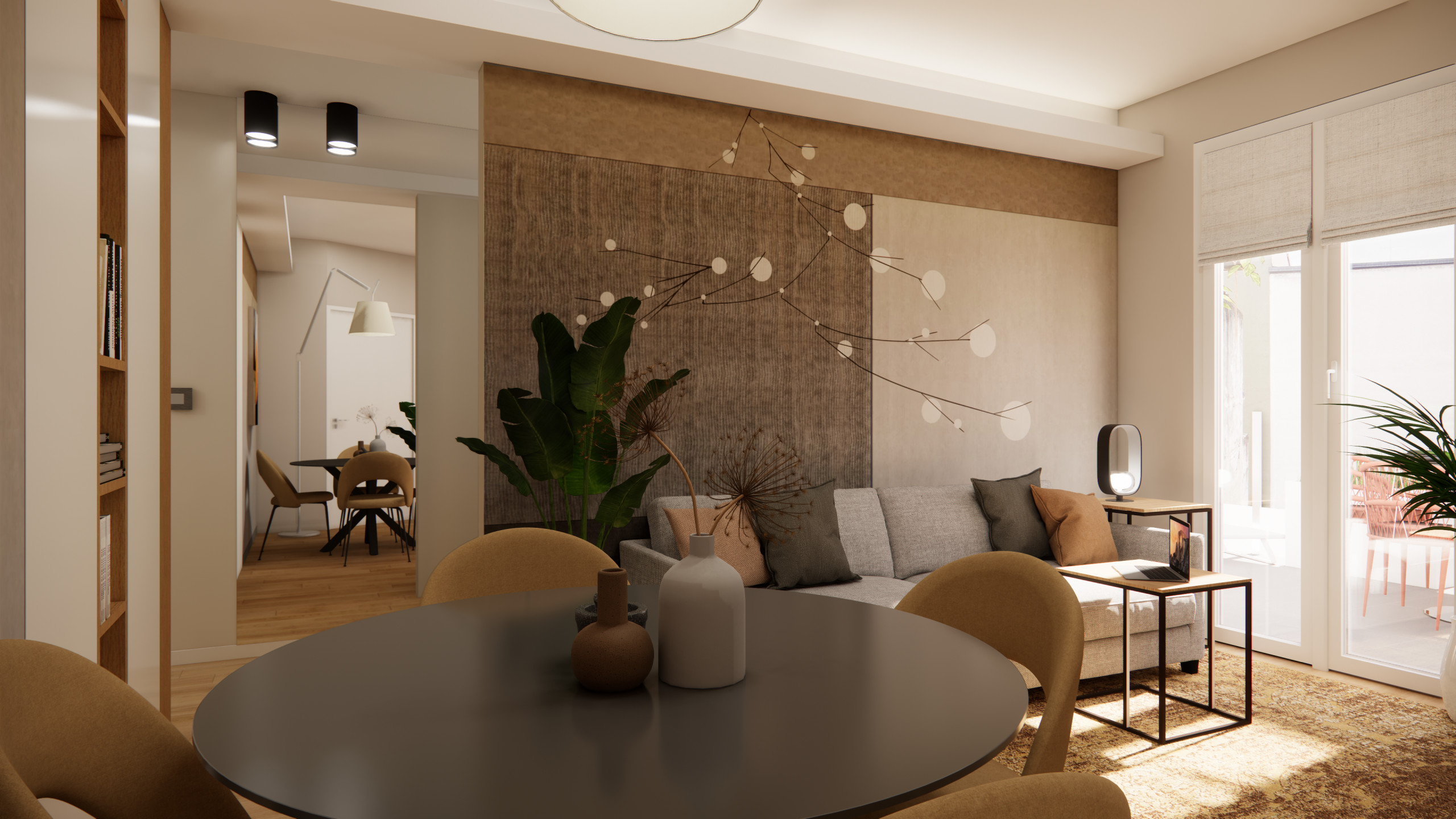 Living con cucina