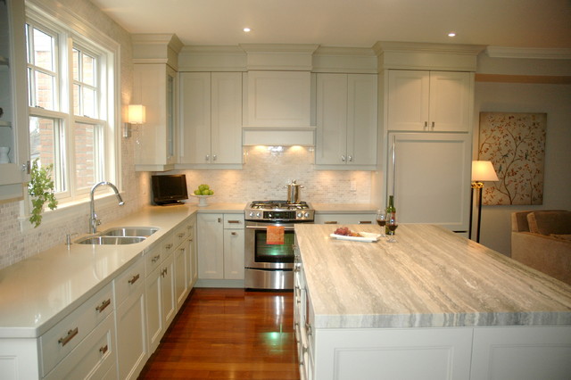 Painted Kitchen transitional-kitchen