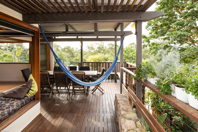 Alcester House trendy-terrasse