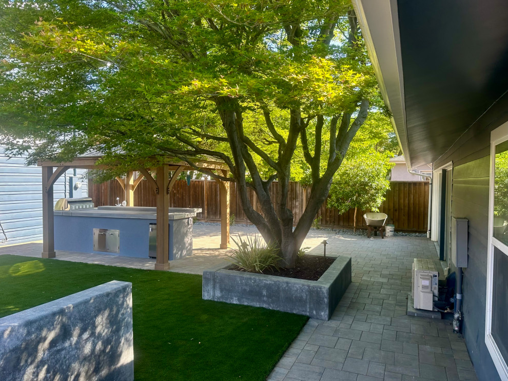 San Jose Rose Garden Outdoor Kitchen