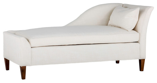 Gabby Shannon Left Arm Facing Chaise Lounge, Gray Zulu Feather
