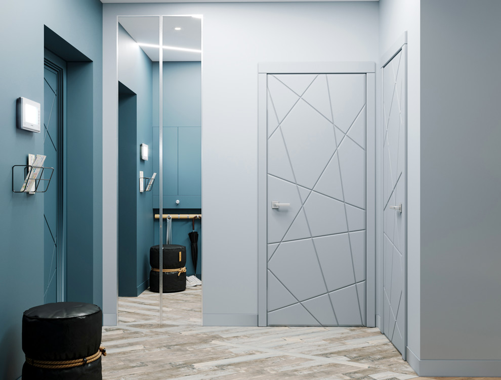 Однокомнатная квартира для холостяка. Прихожая