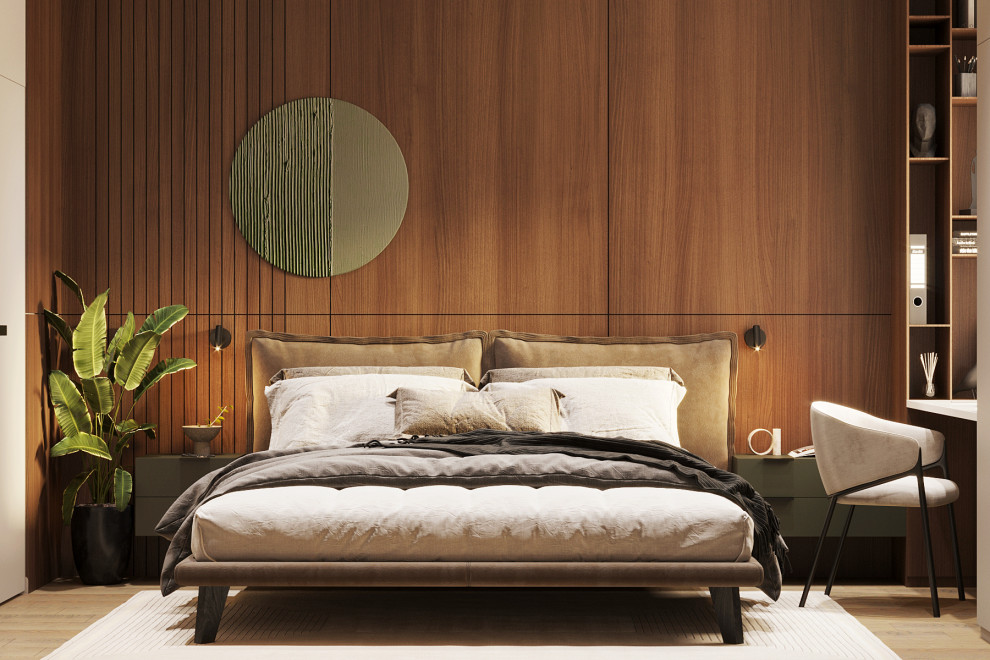 Современная мастер-спальня