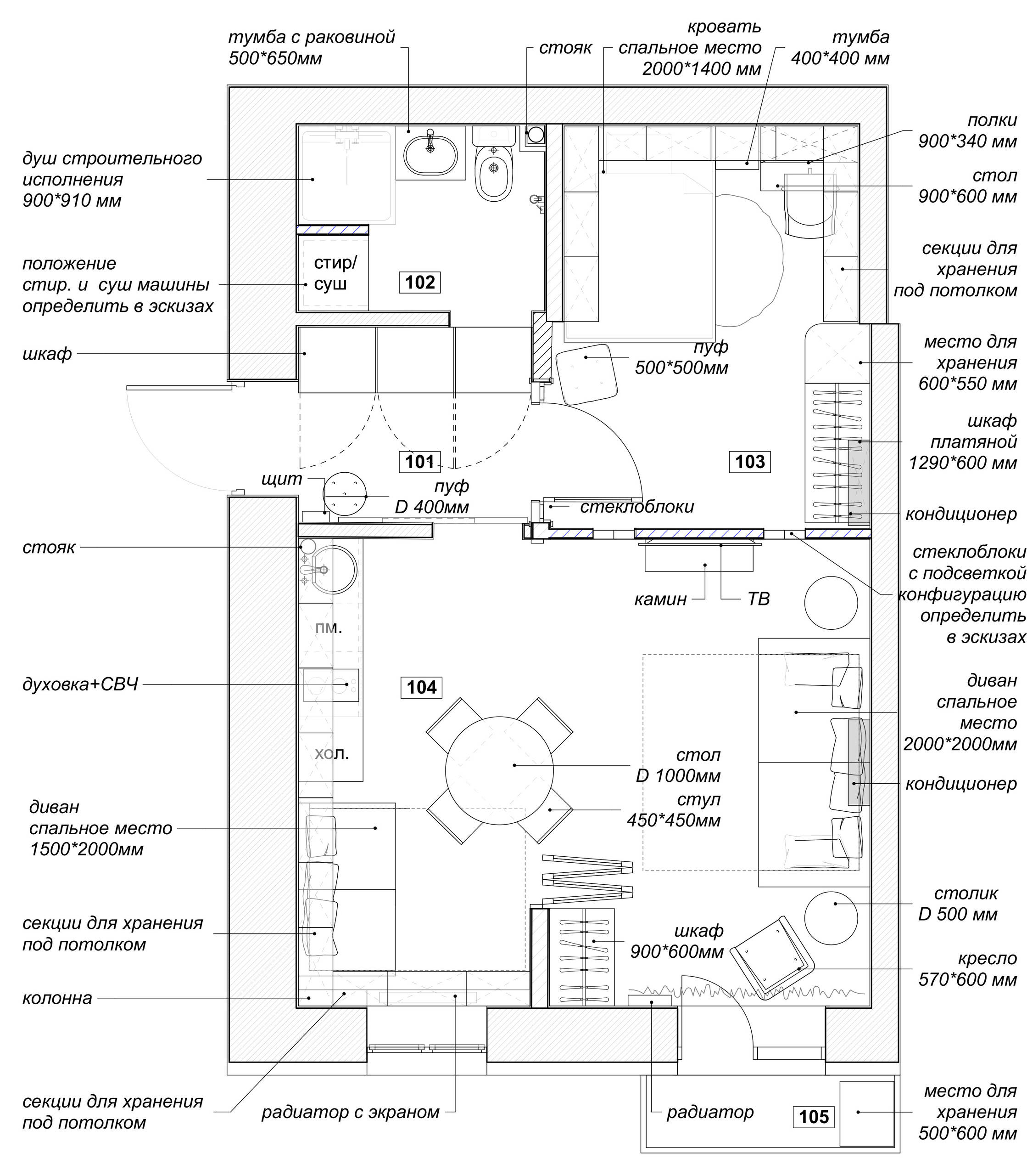 В гостях: Квартира на Земляном валу в доме XIX в | Houzz Россия