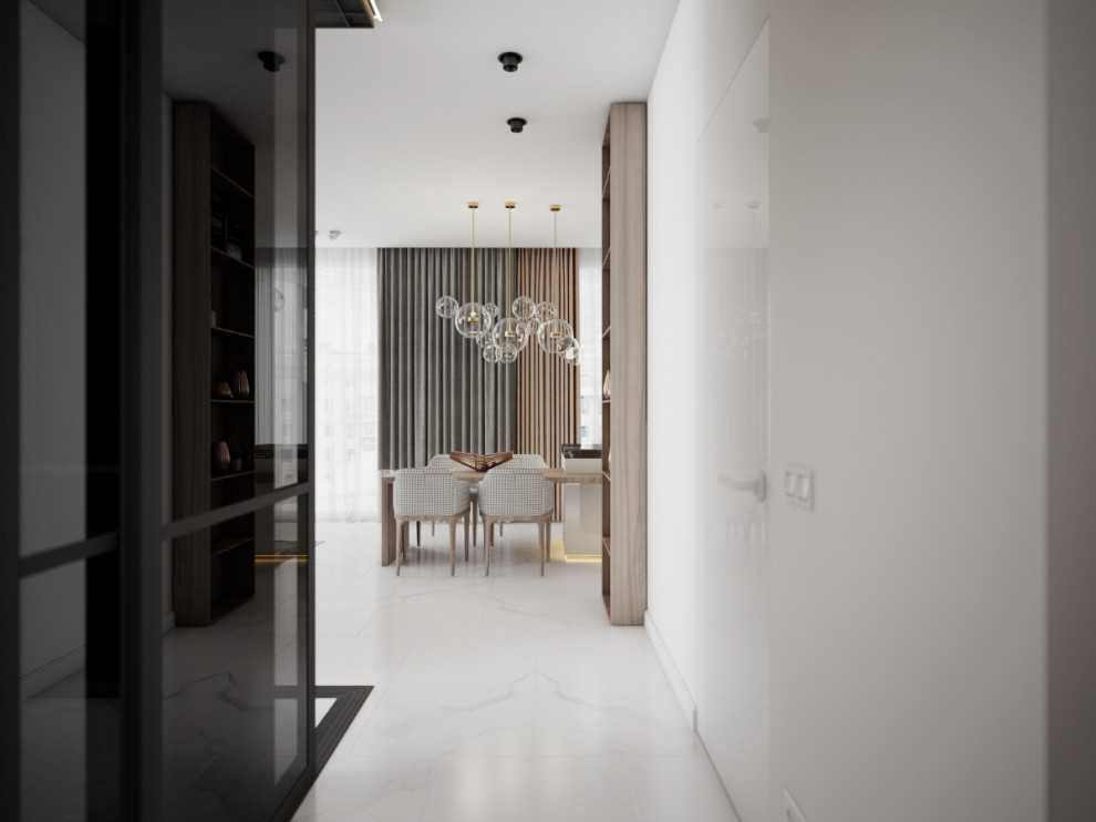 №14. Стильный и сильный интерьер в центре города Иркутск.