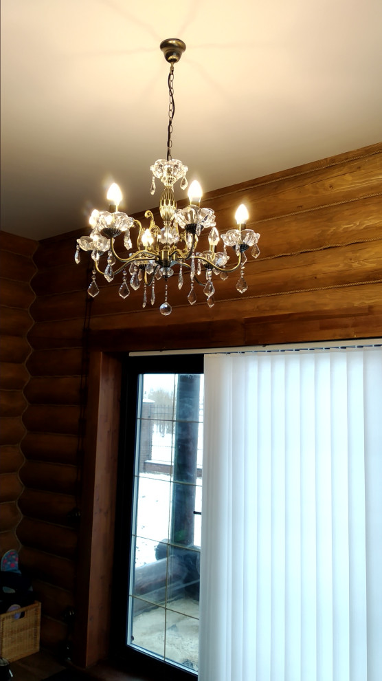 Ретро проводка в загородном коттедже