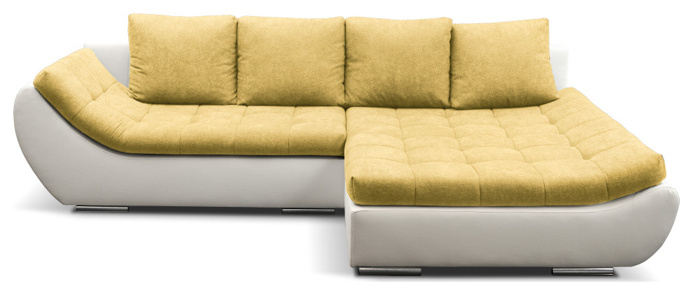 YUGO Sectional Sleeper Sofa, Right Corner - Contemporary - Sleeper Sofas -  by Table World | Houzz