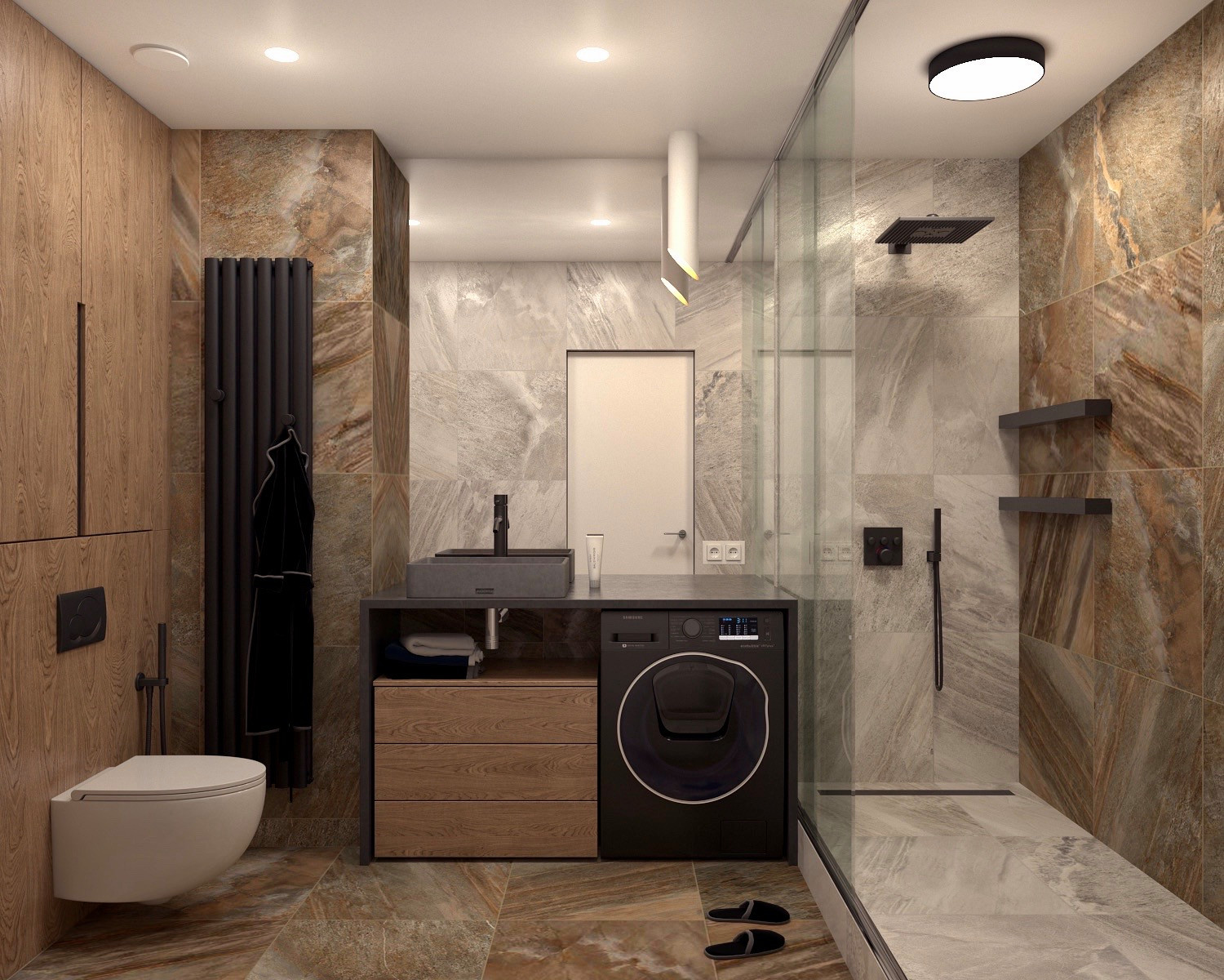 Дизайн проект квартиры 50 м