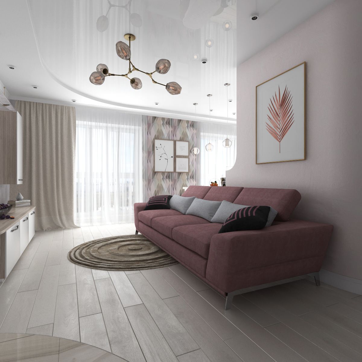 Дизайн-проект квартиры по ул. Вахова