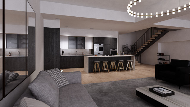 REFINED transitional-kitchen