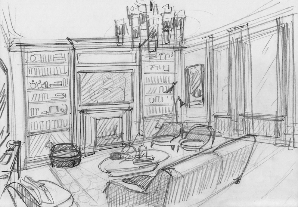 Наброски интерьеров