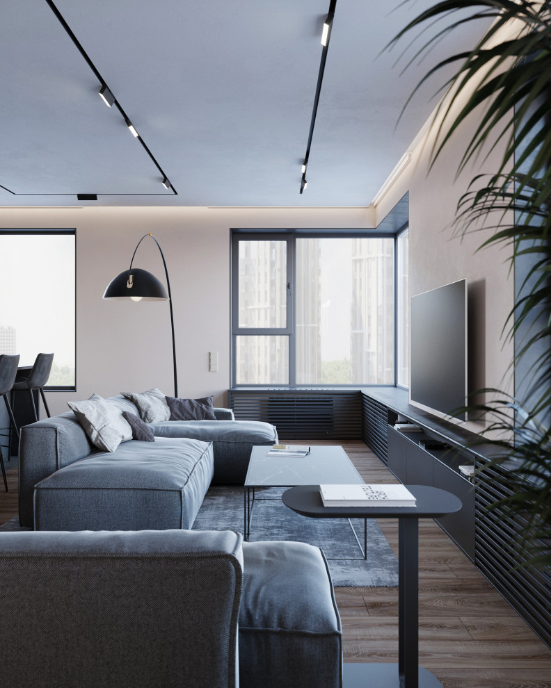 Квартира 70 м2  в стиле минимализм