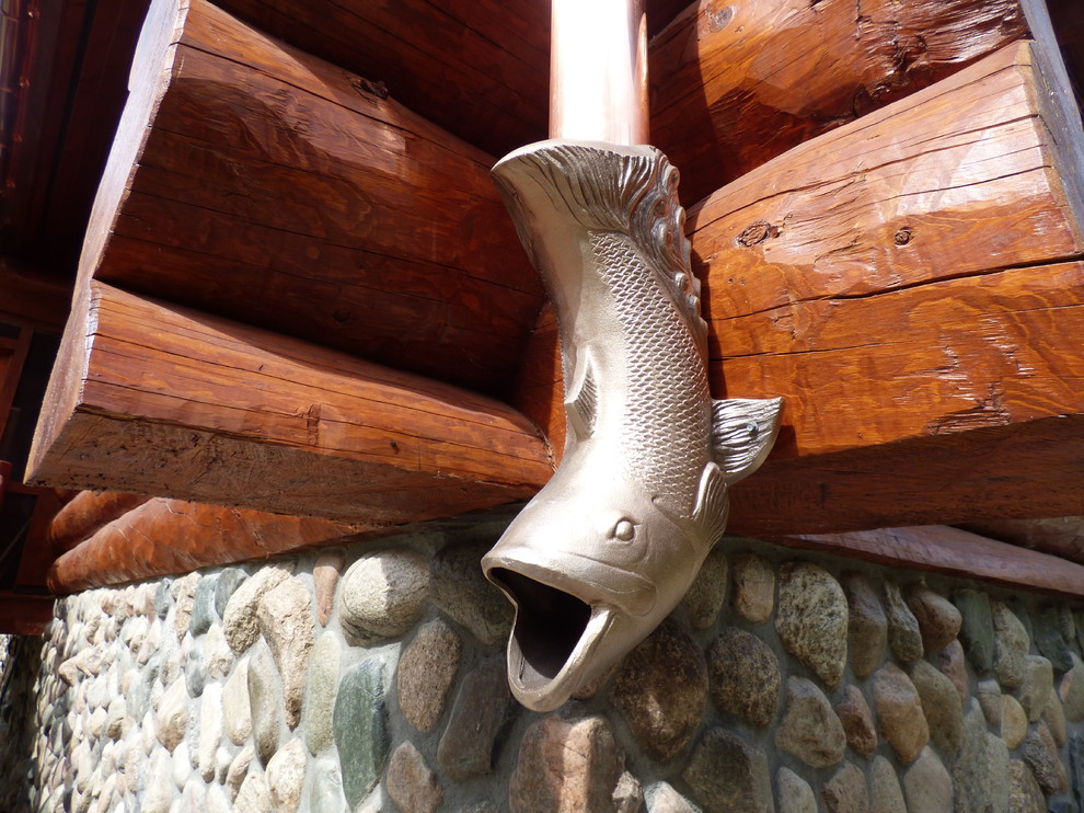 Copper Gutters - Rustic - Exterior - Other - by Advantage ...