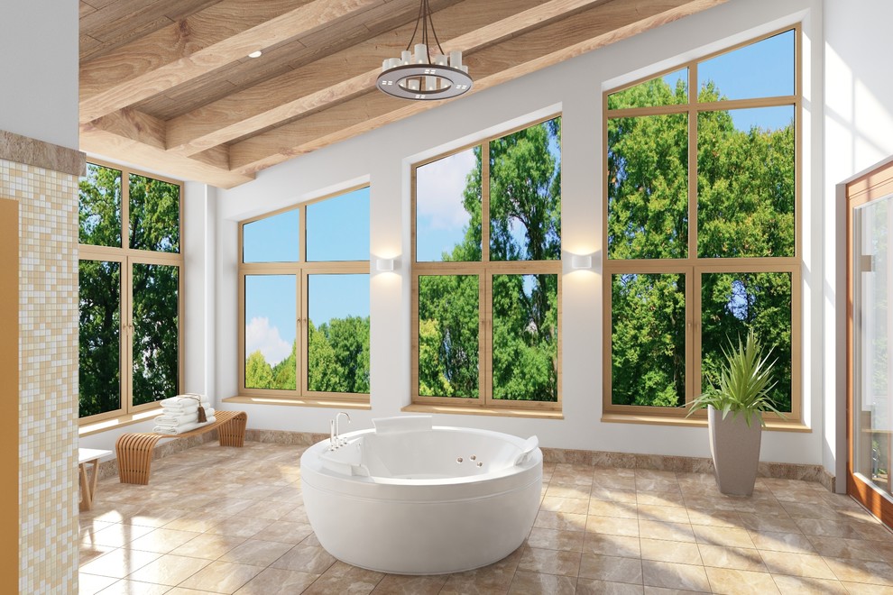 Мансарда в стиле Шале