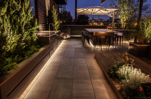Blue Line Boogie contemporary-terrace