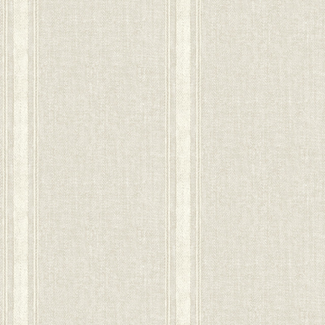 Linette Beige Fabric Stripe Wallpaper, Bolt