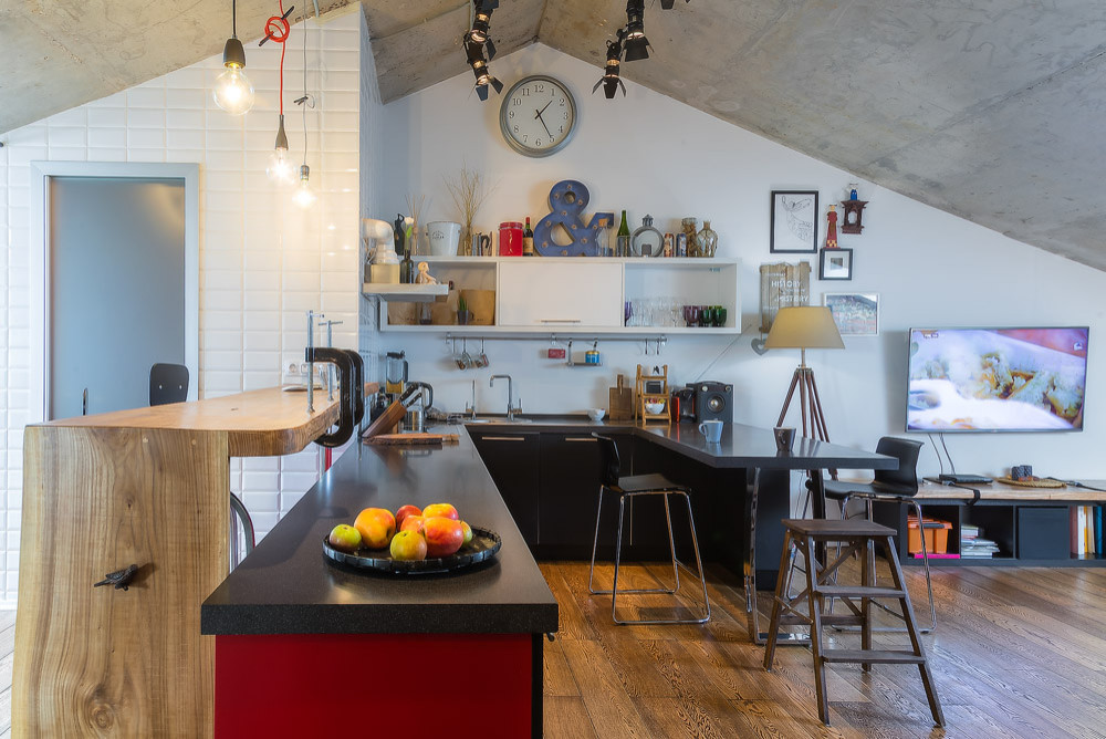 Лофт для друзей из рекламного агентства 2SHARP