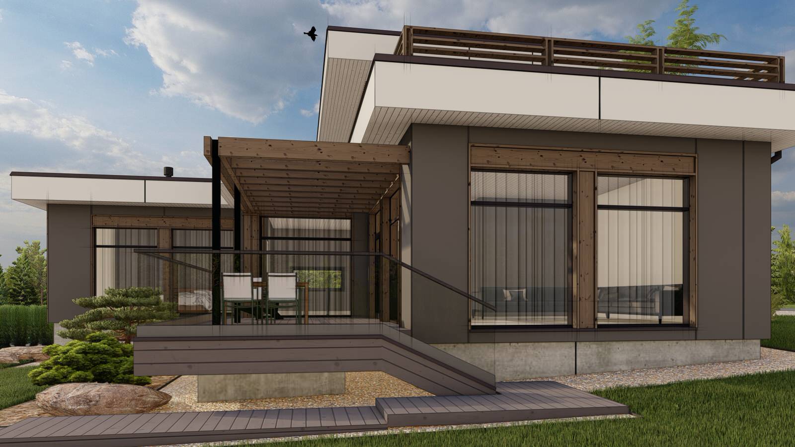 Реконструкция каркасного дома в г. Казань