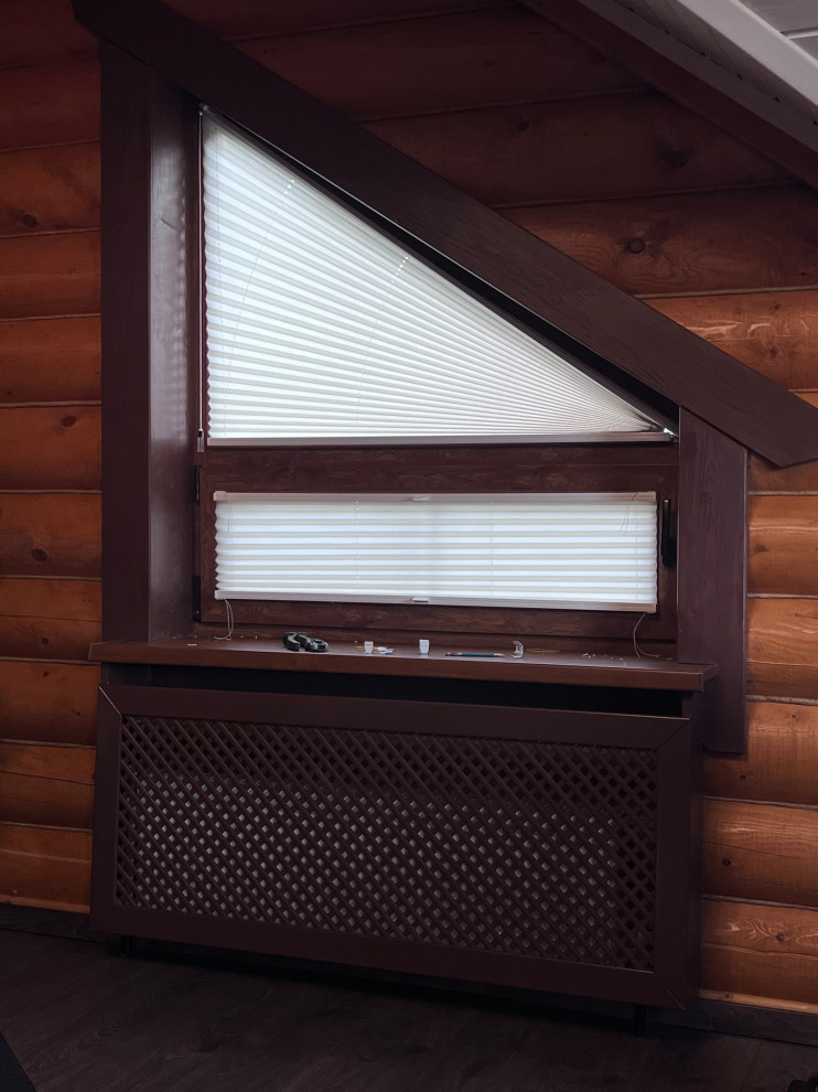 Дом из оцилидрованного бруса в Подмосковье