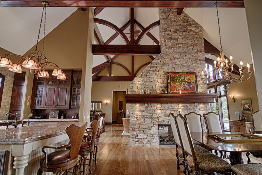 Transitional kitchen photo in Calgary