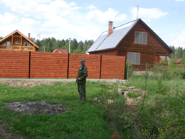 Ландшафтный дизайн участка в Кантри стиле в Завидово, Тверская область.