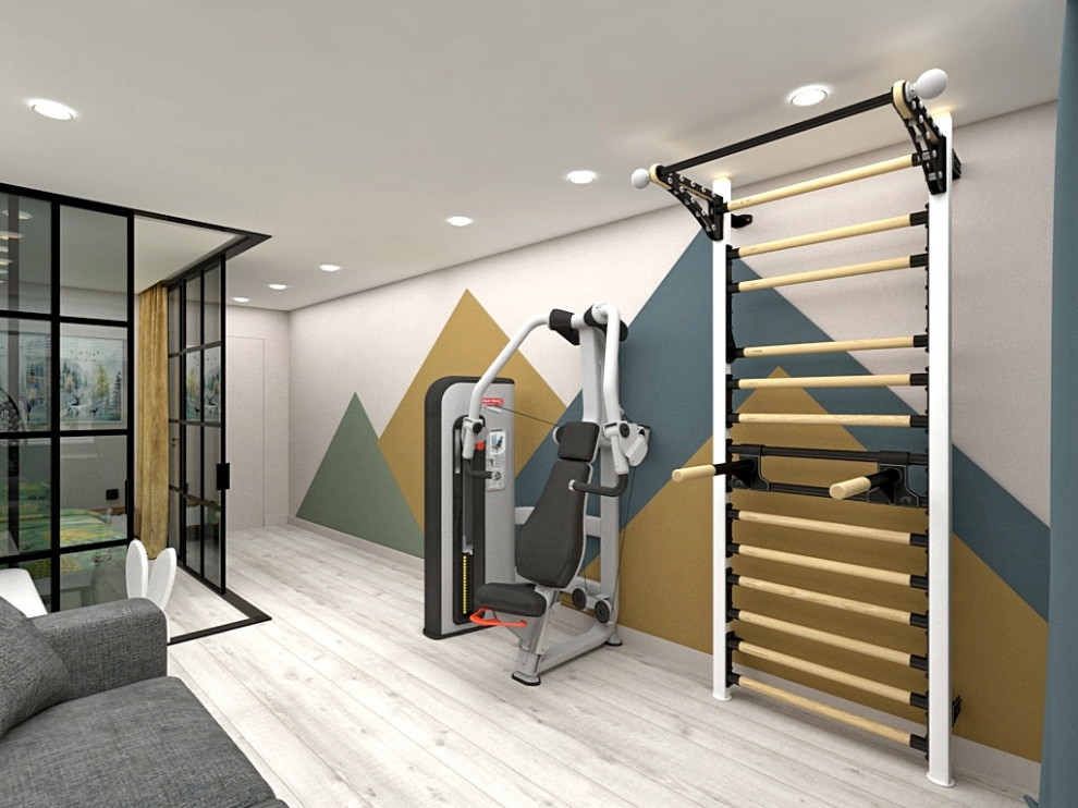 Атмосферный дизайн квартиры в самом сердце города 125 кв.м.