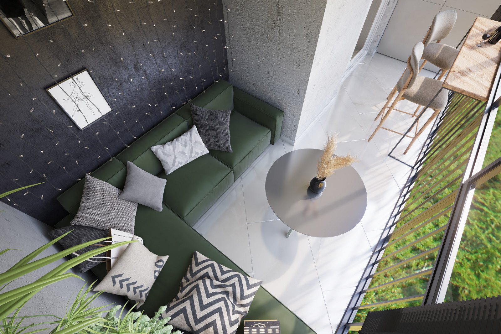 Трёхкомнатная квартира. 100 кв.м.