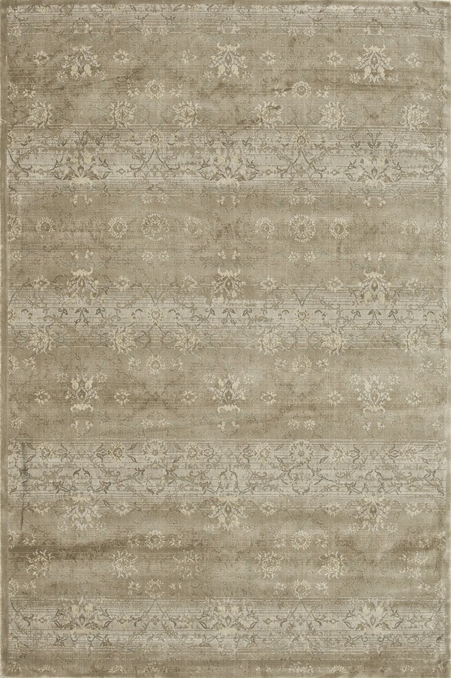 Loloi Rugs NYLANY-11TA00C0F0 Nyla Taupe Traditional Power Loomed Rug