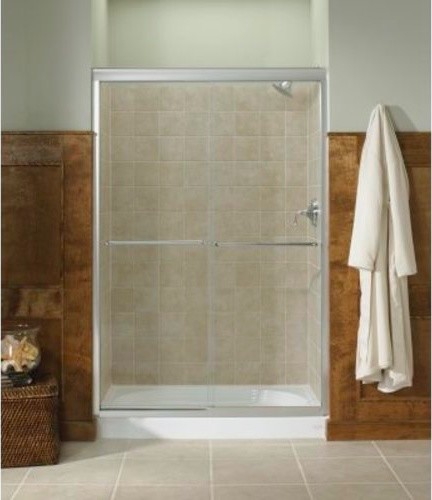 Kohler K 702213 L Bypass Shower Door With Crystal Clear Glass 43