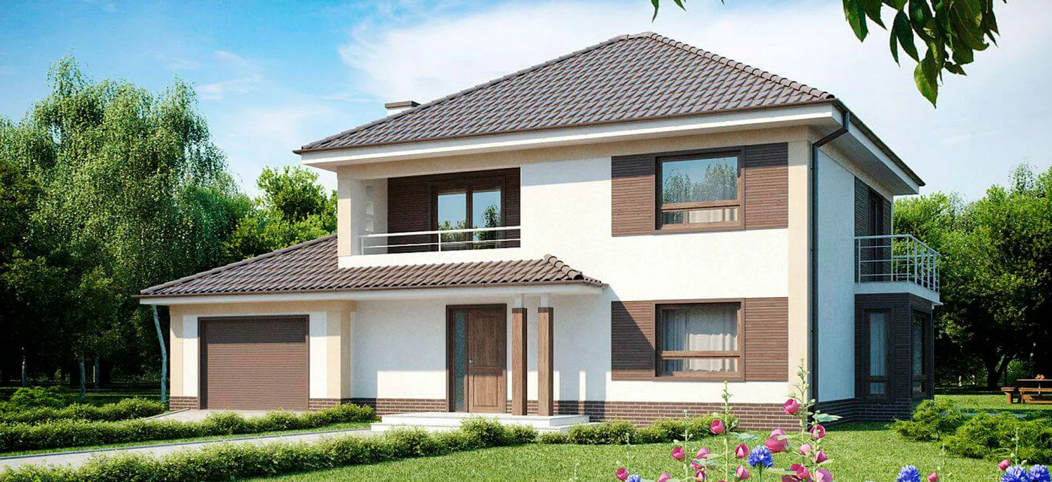 Монолитный дом, 206 кв.м.