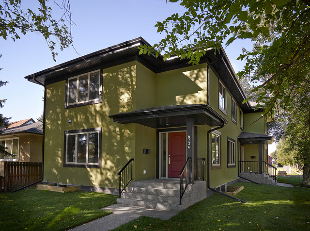 Allendale Duplex contemporary-fasad