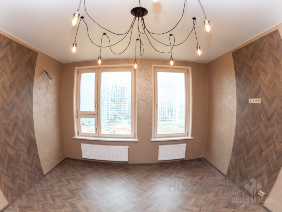 Ремонт студии площадью 25 кв.м. в ЖК «Новая звезда»