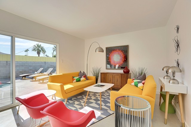 Santa Cruz Living Room Lounge retro-dagligstue