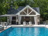 Traditional Pool by A. Perry Homes