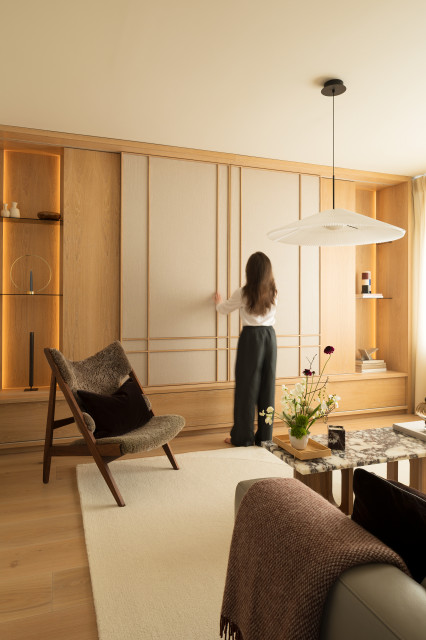 Kilternan, Dublin scandinavian-living-room