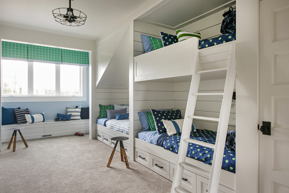 2016 Parade of Homes Colorado Springs - Inspiration for a transitional home design remodel in Denver