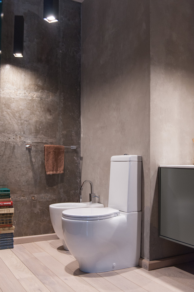 Стихия бетона. Интерьер квартиры в стиле LOFT.