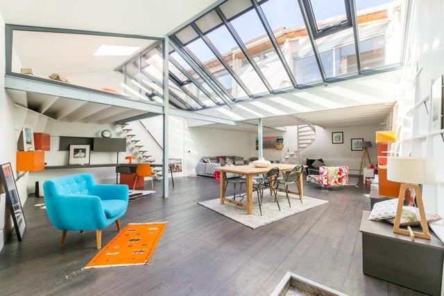 Visite Privée : Lumière et couleurs vives dans un loft familial