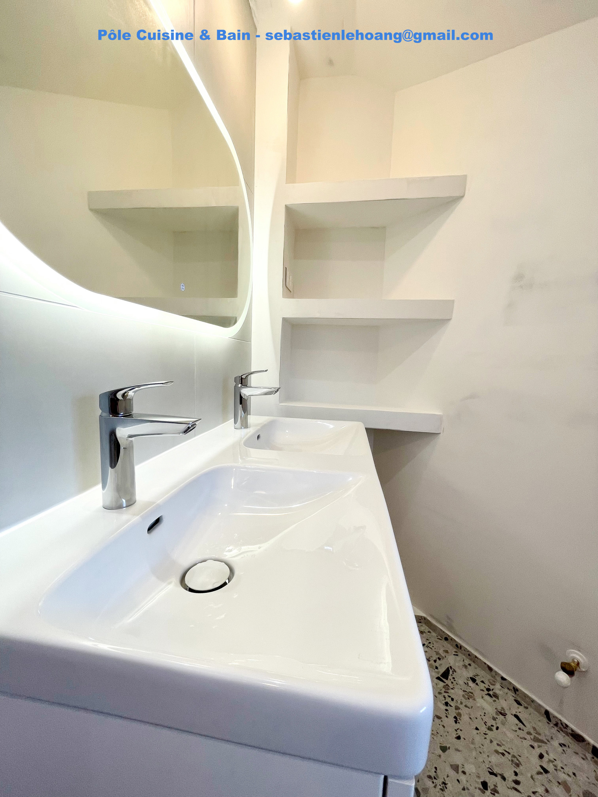 Montigny-le-Bretonneux - SALLE DE BAIN FAMILIALE: Rénovation complète - ambiance