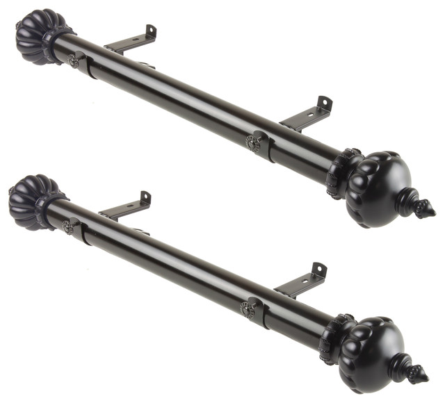 Nadia 1 5 Side Curtain Rod Traditional Curtain Rods By Rod