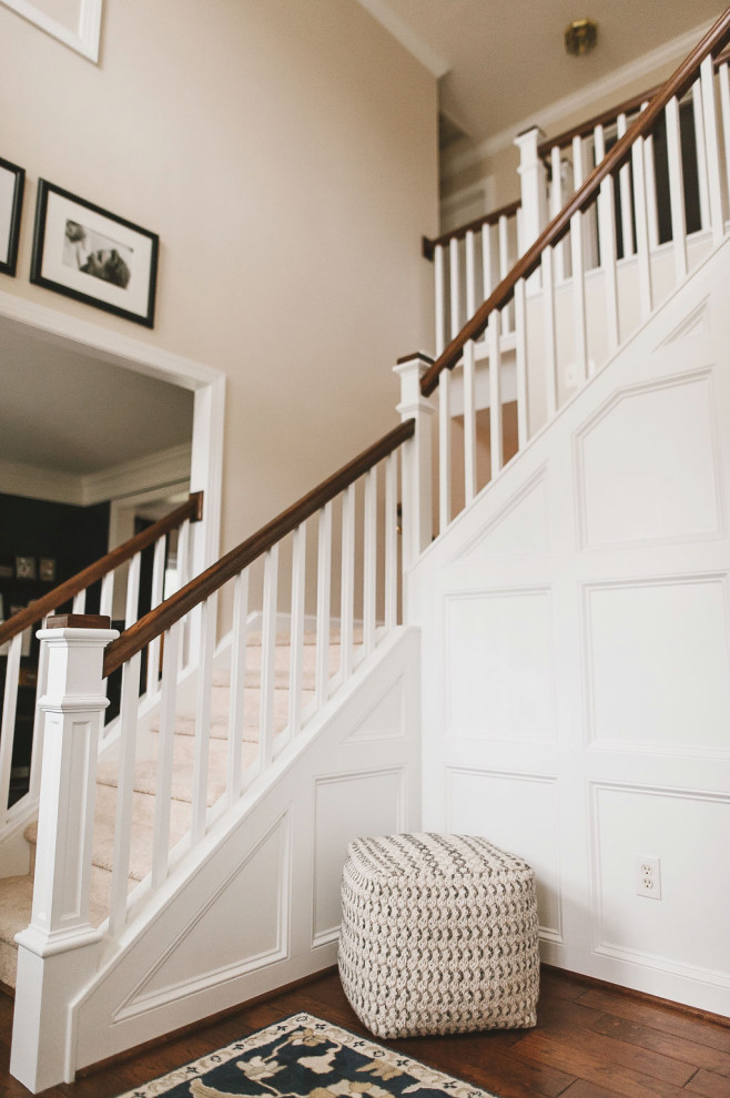 Inspiration for a transitional entryway remodel in Baltimore