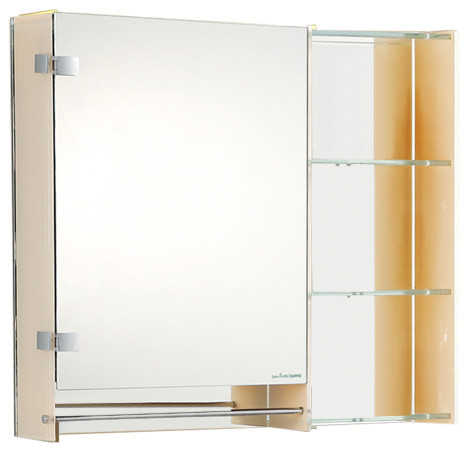 Fab Glasirror Led Glass Cabinet With 2 Adjustable Shelves Fab Glasirror Led Glass Cabinet