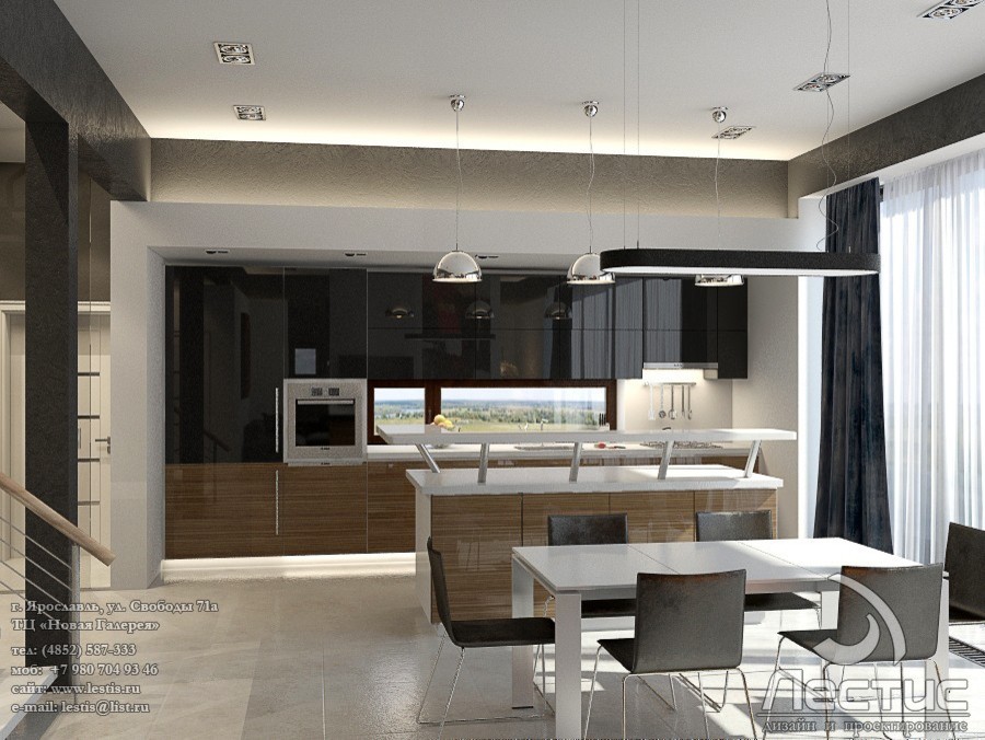 Современный дизайн частного дома в Ярославле