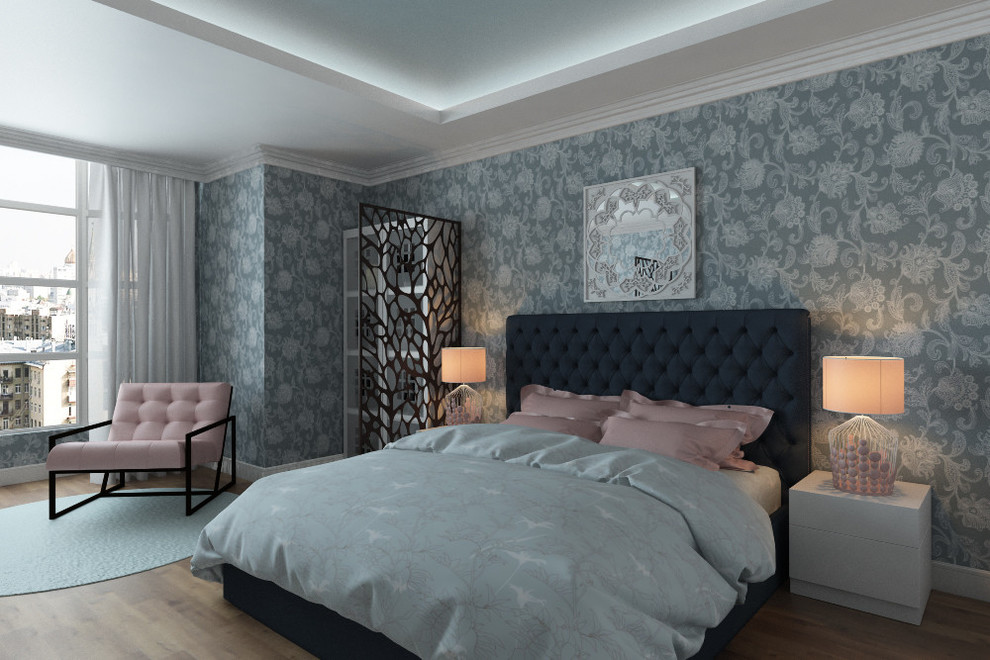 Квартира в современном стиле для девушки 25 лет в Москве