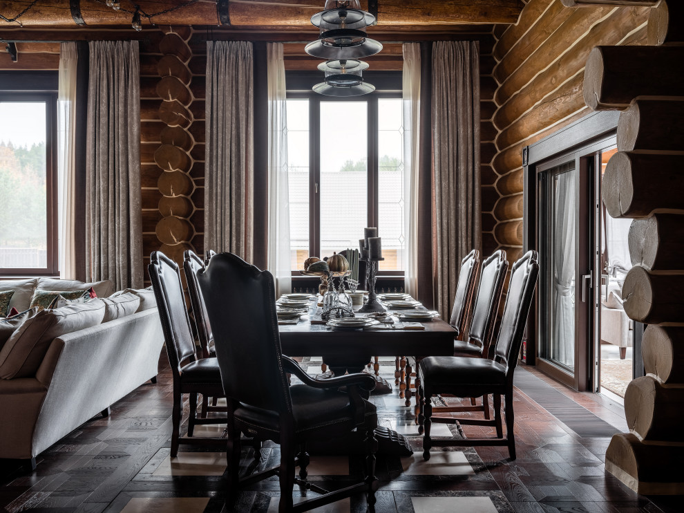 ПРОЕКТ «ДОМ ОХОТНИКА» ВДАЛИ ОТ ГОРОДА, НА БЕРЕГУ ЖИВОПИСНОГО ОЗЕРА