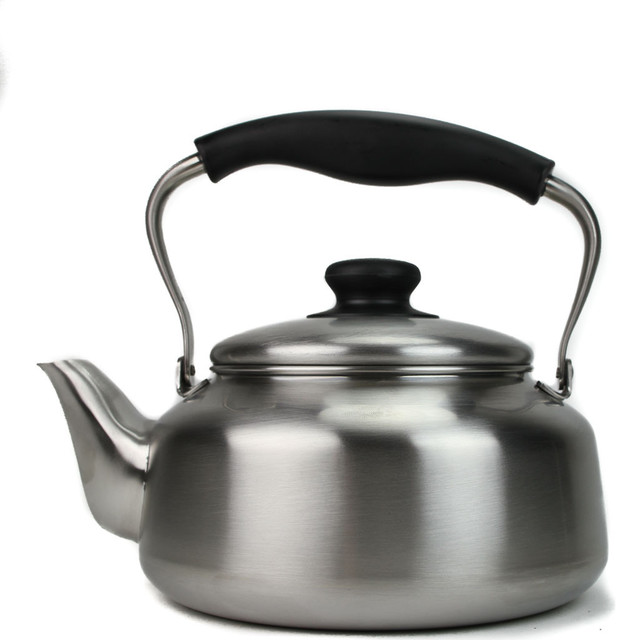 Stainless Steel Kettle Modern Kettles by Brook Farm General Store