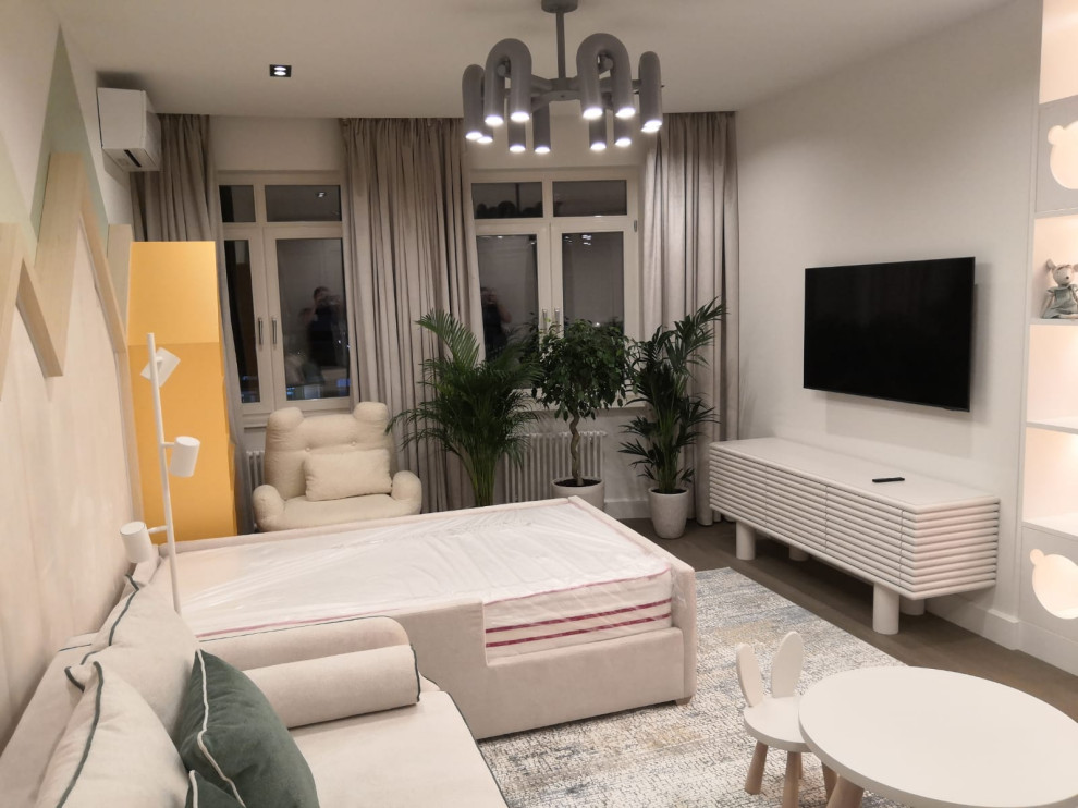 Детская комната \\кровать ,диван ,стеновые панели